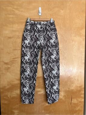 The Attico Snake Print Pant